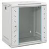 vidaXL Mrežni ormar s pohranom Grey 530 x 400 x 600 mm Čelik