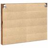 vidaXL Ormar za izlaganje s policom Zidne Staro drvo 100 x 8,5 x 75 cm