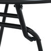 vidaXL Bistro set za vrt 3 pcs Antracit Čelik