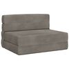 vidaXL Sofa na razvlačenje Svjetlosiva 70 x 72 x 60 cm Tkanina