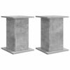 vidaXL Stalak za biljke 2 pcs Betonska siva 30,5 x 30 x 43 cm