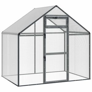 vidaXL Kavez za ptice Antracit 181,5 x 112 x 173,5 cm