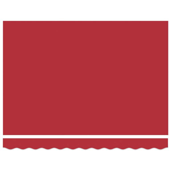 vidaXL Nadstre&scaron;nica Crvena 350 x 250 x 165 cm Poliester i aluminij