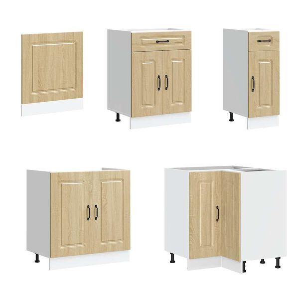 vidaXL 11-dijelni set kuhinjskih ormarića Kalmar konstruiranog drva