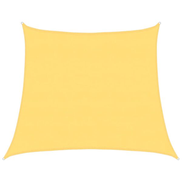 vidaXL Jedro za za&scaron;titu od sunca 160 g/m&sup2; bež 4/5 x 4 m HDPE