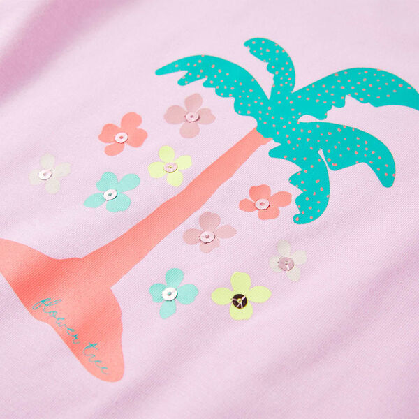 Dječja majica ljubičasta 128