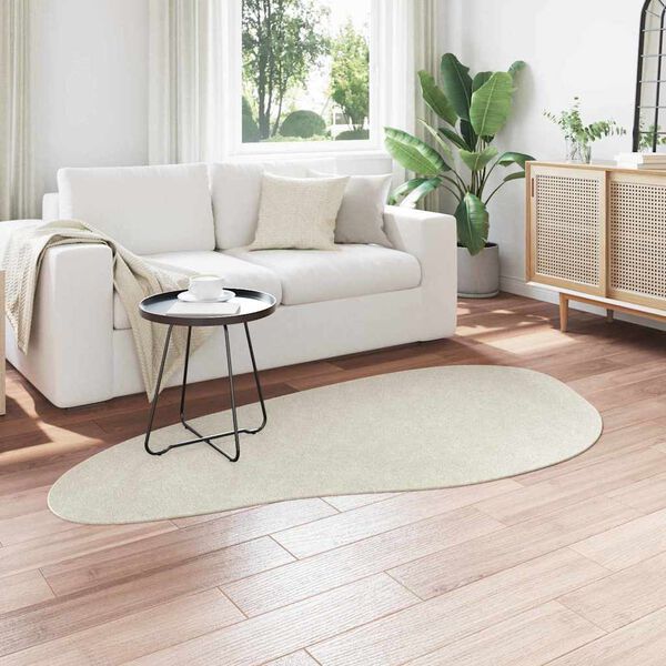 vidaXL Tepisi za područja HUARTE Krema 100 x 200 cm Poliester