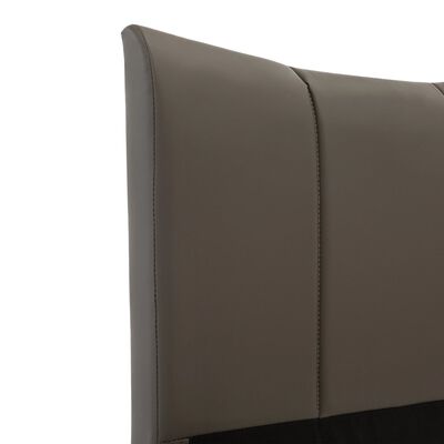 vidaXL Okvir za krevet od umjetne kože antracit 100 x 200 cm