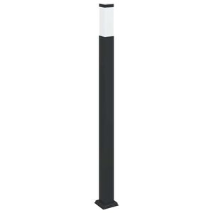 vidaXL Stupić za svjetlo 110 cm Crna IP44