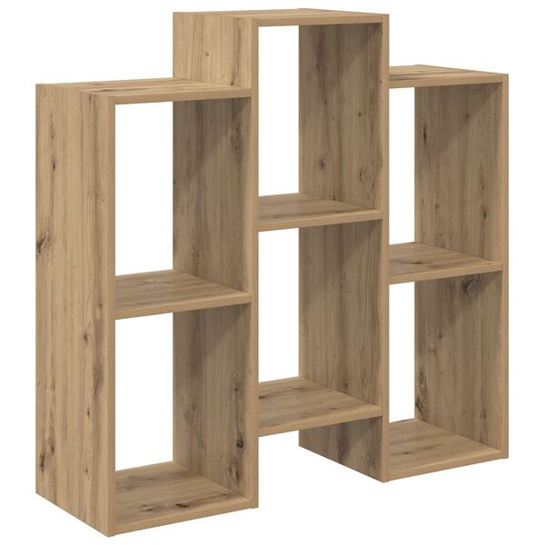 vidaXL Kreveta Umjetnički hrast 90 x 30 x 90 cm