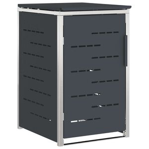 vidaXL Skladi&scaron;te za kanta za smeće Antracit 77,5 x 69 x 112,5 cm