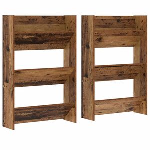 vidaXL Ormar za cipele 2 kom. 60 x 18 x 90 cm Konstruirano drvo