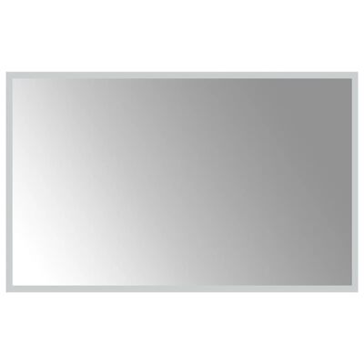 vidaXL LED kupaonsko ogledalo 80x50 cm