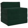vidaXL Sofa na razvlačenje Tamnozelena 200 x 70 x 15 cm Bar&scaron;un
