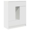 vidaXL Komoda s ladicama i vratima bijela 73x31x90 cm