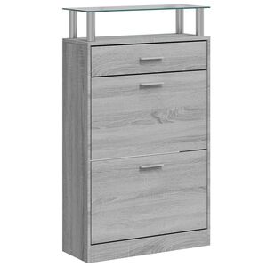 vidaXL Ormarić za cipele boja hrasta 63x24x104 cm konstruirano drvo