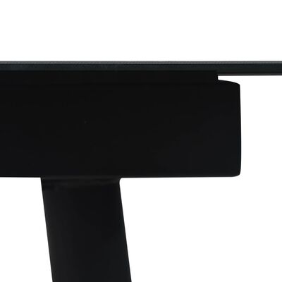 vidaXL 7-dijelni vrtni blagovaonski set od PVC ratana crni