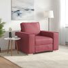 vidaXL Sofa Vinska crvena 99 x 78 x 84 cm tkanina