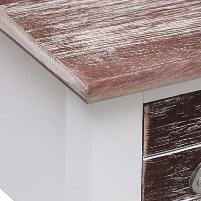 vidaXL Bočni stolić smeđi 40 x 40 x 40 cm od drva paulovnije