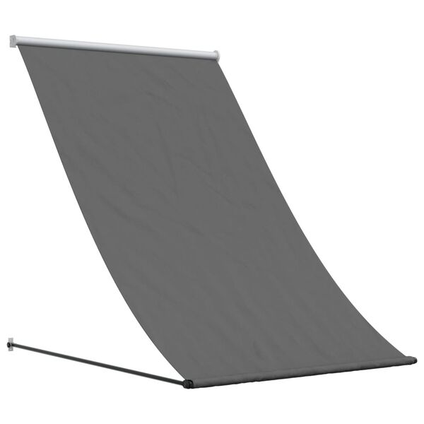 vidaXL Tenda na uvlačenje antracit 150 x 150 cm od tkanine i čelika