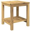 vidaXL Stolić za kavu Bjeljenje 40,5 x 40 x 45 cm Čvrsto drvo akacije
