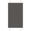 vidaXL Plisirana roleta crna 80x150 cm &scaron;irina tkanine 79,4 cm