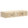 vidaXL Stolna montirana na zid Hrast sonoma 87,5 x 34,5 x 17 cm