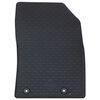 vidaXL Auto tepih 4 pcs Crna prikladno za CITROEN C3 AIRCROSS 2017-