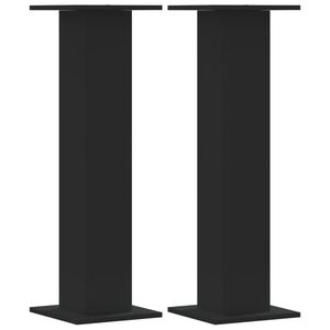 vidaXL Stalci za zvučnike 2 kom crni 30x30x95 cm konstruirano drvo