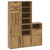vidaXL Bočni ormarići 5 kom ODDA 40x24x79 cm puno drvo bor