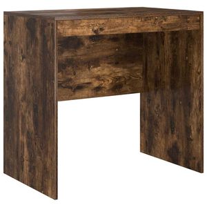 vidaXL Stol Dimljeni hrast 80 x 50 x 76 cm