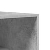 vidaXL Ormar siva boja betona 50 x 50 x 200 cm od konstruiranog drva