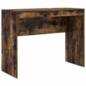 vidaXL Stol Dimljeni hrast 100 x 40 x 76 cm