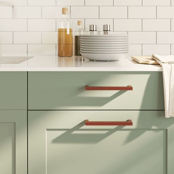 vidaXL Ručke za ormarić 20 kom brončane 160 mm od nehrđajućeg čelika