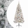 vidaXL Umjetno božićno drvce s kuglicom 210 cm 300 LED lampica