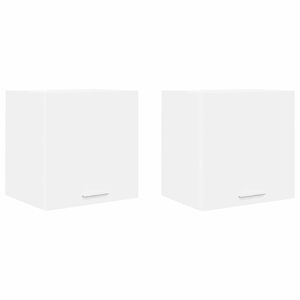 vidaXL Viseći ormarić 2 pcs Bijelo 40 x 31 x 40 cm Konstruirano drvo