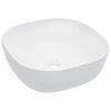 vidaXL Umivaonik 42,5 x 42,5 x 14,5 cm keramički bijeli