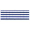vidaXL Jastuk za ležaljku plavo-bijeli prugasti od tkanine Oxford