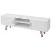 vidaXL TV stalak MDF 150 x 35 x 48,5 cm visoki sjaj bijeli