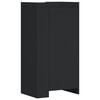 vidaXL Ormarić za cipele crni 52x37,5x100 cm od konstruiranog drva