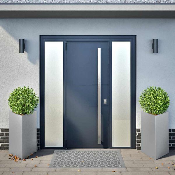 vidaXL Vrtne sadilice 2kom trokutasta 50x43x75 cm od pocinčanog čelika