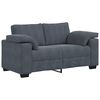 vidaXL Dvosjed tamno sivi 160x77x82 cm bar&scaron;un