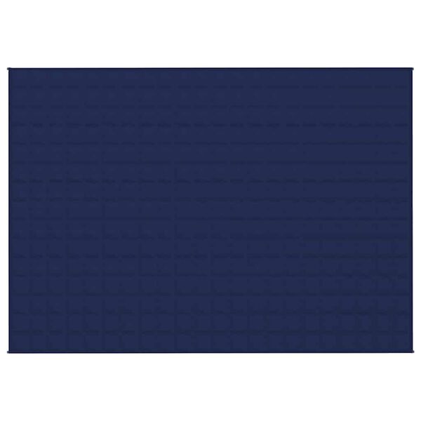 vidaXL Te&scaron;ka deka plava 155x220 cm 7 kg od tkanine