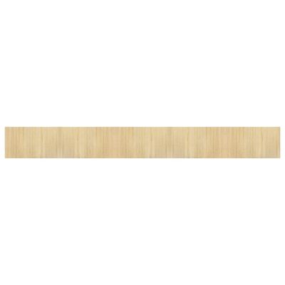 vidaXL Tepih pravokutni svijetli prirodni 60 x 500 cm od bambusa