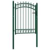vidaXL Vrata ograde EMMEN 104 x 109,5 cm Može se zaključati