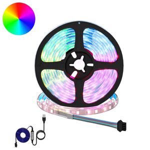 vidaXL LED traka 2 kom. Crna i prozirna Bakar i plastika