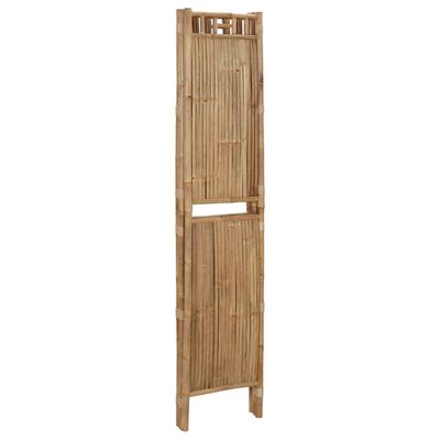 vidaXL Sobna pregrada s 3 panela od bambusa 120 x 180 cm