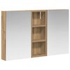 vidaXL Set ormarića za kupaonicu 3 kom. 80 x 10,5 x 50 cm