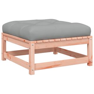 vidaXL Vrtni tabure s jastukom od masivnog drva duglazije