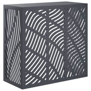 vidaXL Pokrov za klima uređaj Antracit 110 x 50 x 105 cm Čelik